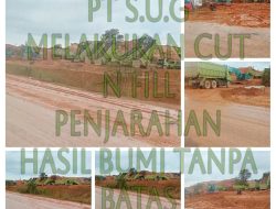 VIRAL PT SARANA USAHA GEMILANG (S.U.G) MELAKUKAN AKTIVITAS CUT N FILL TANPA BATAS